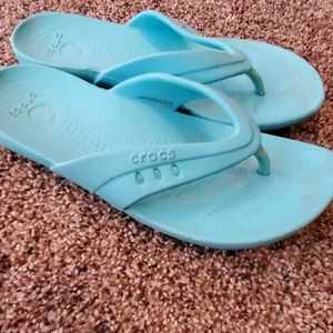 Crocs flip flops